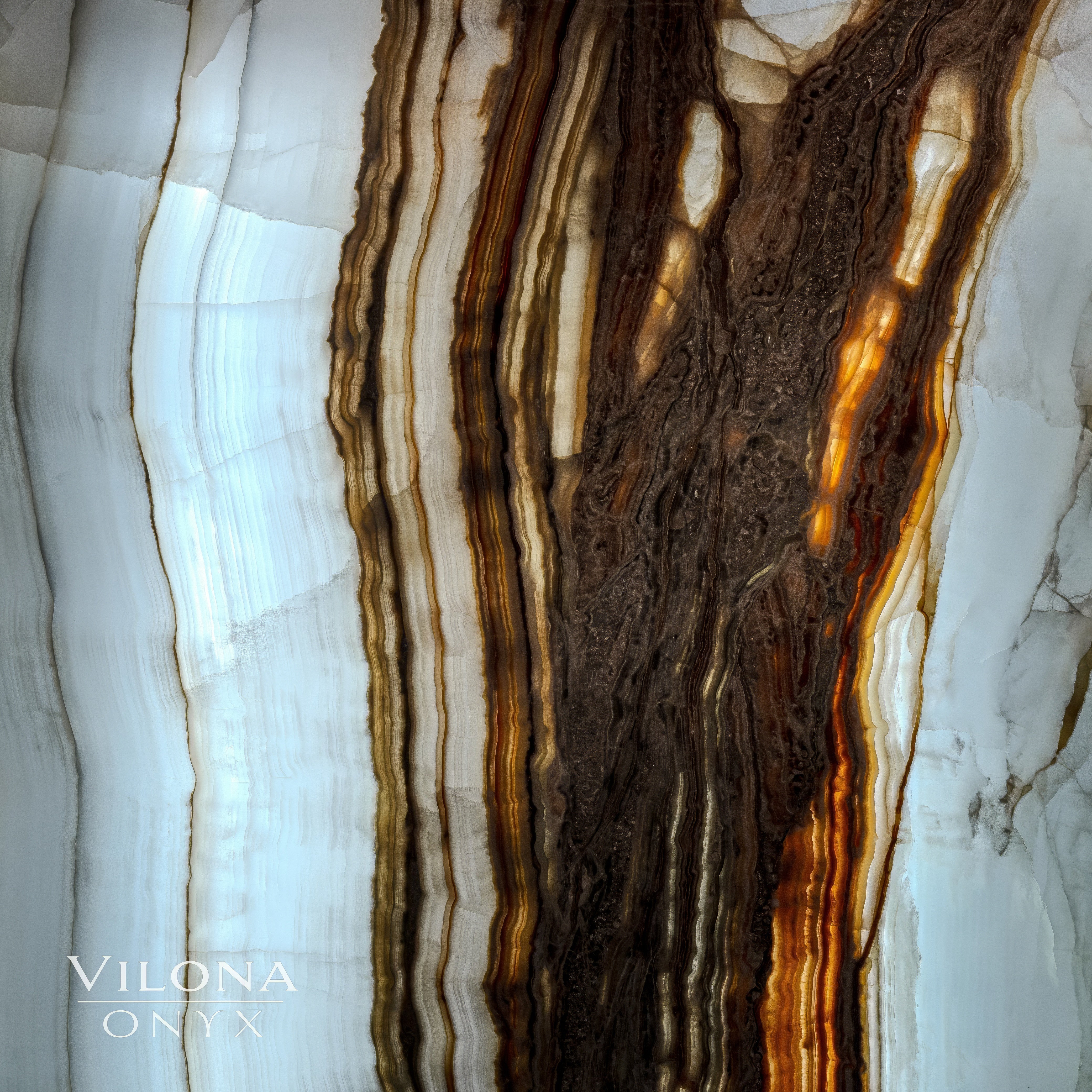 White Ice Onyx Wall Panels (Set #1)
